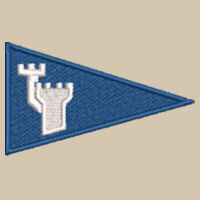 Outdoor Wide-Brim Hat w/ Burgee Design