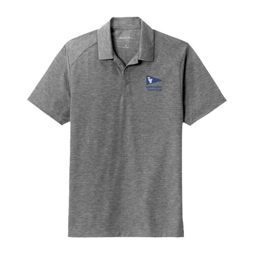 Men's Wicking Polo w/ Burgee & Text Thumbnail