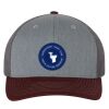 112 Trucker Cap - Greely PTO Heather gray/charcoal/maroon Thumbnail