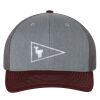 112 Trucker Cap - Greely PTO Heather gray/charcoal/maroon Thumbnail